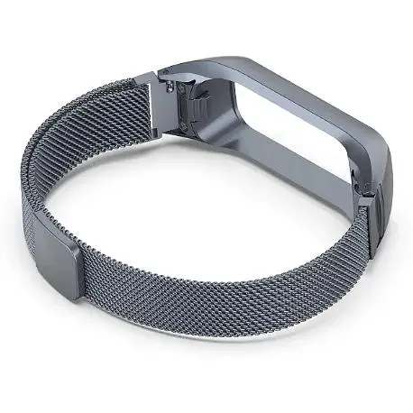 Ремінець-бампер DK Samsung Galaxy Fit2 (R220) Metal Milanese Loop Magnetic (grey) - фото 3