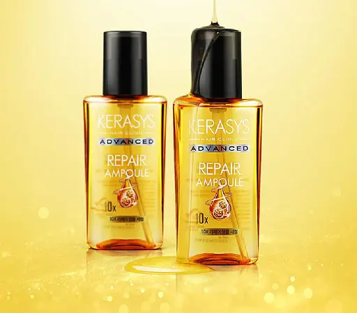 Уценка. Сыворотка по уходу за волосами Kerasys Repair Ampoule Serum Восстановление 80 мл - фото 2