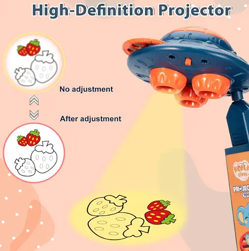 Детский столик с проектором для рисования 3-в-1 - фото 6