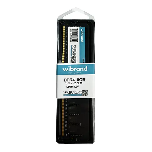 Оперативна пам'ять DDR4 Wibrand 8GB 3200MHz CL22 DIMM - фото 2