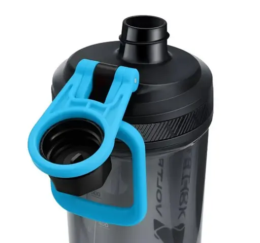 Шейкер спортивный электрический VOLTRX Gallium 600 мл Tritan Blue (Gallium_Blue) - фото 4