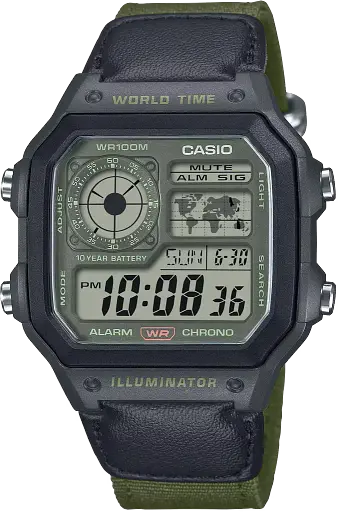 Годинник Casio Timeless Collection AE-1200WHUB-3AVEF