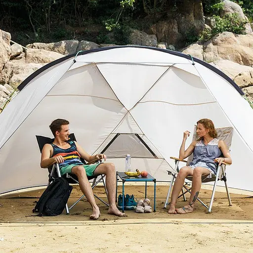 Складное туристическое кресло Naturehike NH17T003-Y алюминий (Черный) - фото 6