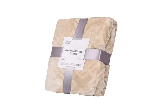 Плед Ardesto Embossed 160х200 см бежевый (ART0301EB) - фото 1