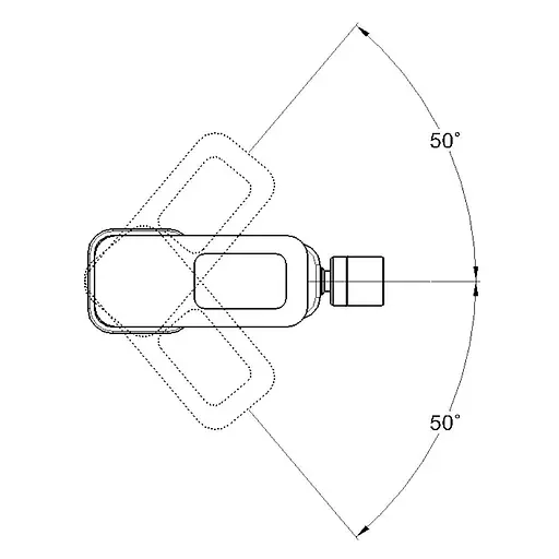 Змішувач для біде Troya NOD2-A188 одноважільний Хром 30412 - фото 3