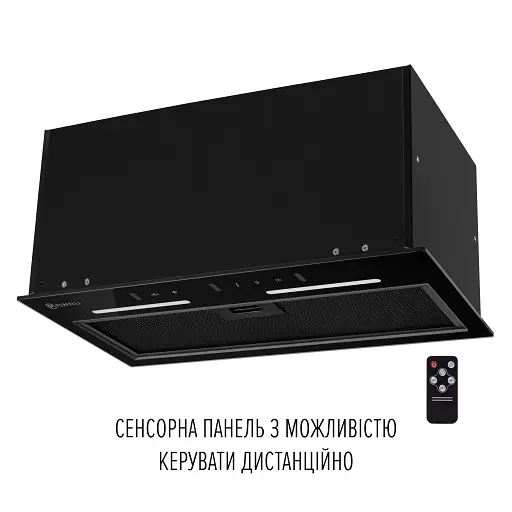 Вытяжка полновстраиваемая PERFELLI VIOLA 5QWRB NERO SILENZIO - фото 5