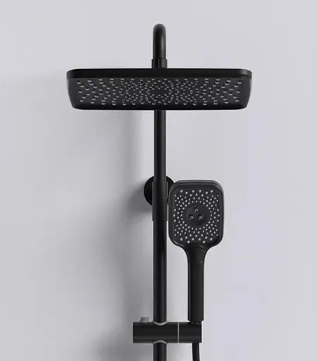 Душова система Dusel Collin Black (259307000), Чорний матовий - фото 3