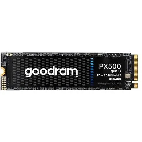 Твердотельный накопитель SSD 1Tb Goodram PX500 (Gen.3) PCI-E 3.0 x4 M.2 2280 3D TLC 3300/2700 МБ/с (SSDPR-PX500-01T-80-G3) - фото 1