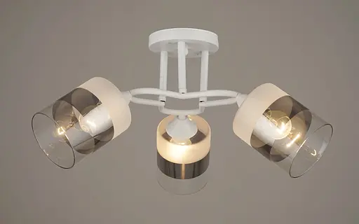 Люстра стельова Sirius B A3420/3 WT на 3 плафони