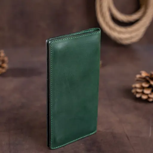 Кожаный портмоне Shvigel 19х9.5х1 см acs0016043 - фото 9