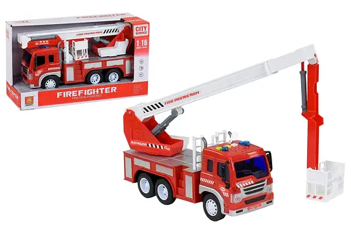 Инерционная "Пожарная машина" WY350C - фото 2