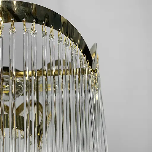 Латунная люстра Maria Theresa в двух размерах Line.F Диаметр 60см - фото 4