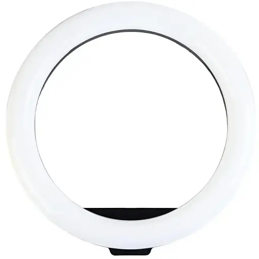 Селфи-кольцо Plokama LED PK-300 с диаметром 30 см 120 светодиодов 3 уровня яркости 3000K - 6000K черное