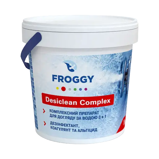 Хлор-Тривалої дії 3в1 (таблетки 200г) Desiclean Complex 3в1 1 кг - фото 1