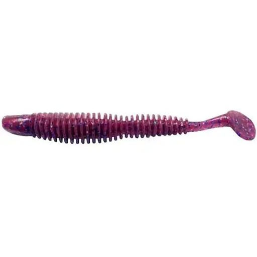 Силикон Reins Bubbring Shad 4 8 шт/уп. Фиолетовый/розовый (1013-1552.02.46)