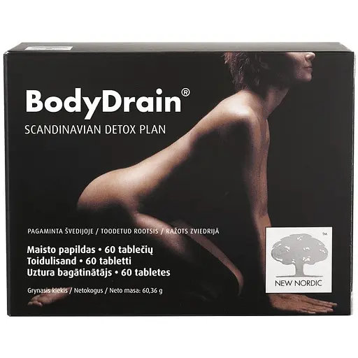 Очистка организма New Nordic Body Drain 60 таблеток