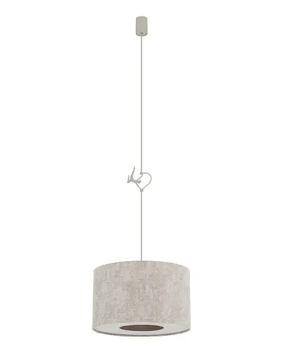 Підвісний світильник, люстра Nowodvorski 11664 Cedro S E27 1x15W IP20 світло-сірий - фото 3