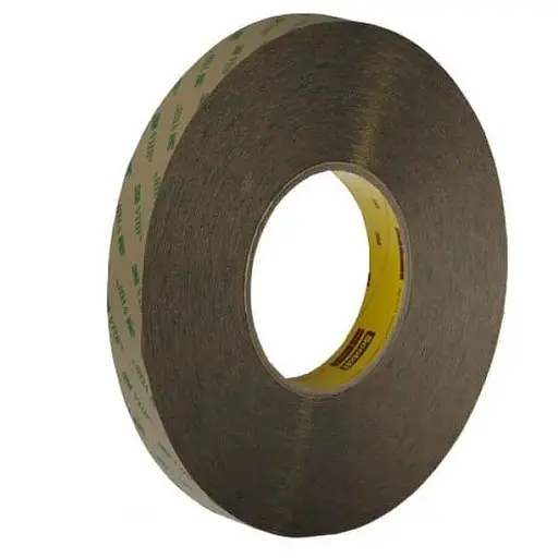 Двосторонній скотч 3M товщина 0.2 мм ширина 5 мм 50 метрів моток - фото 1