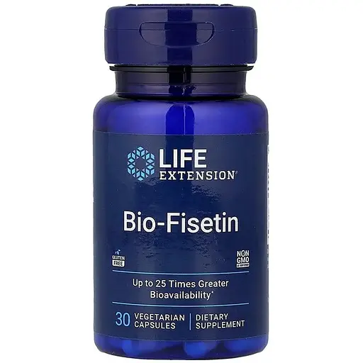 Натуральная добавка Life Extension Bio-Fisetin, 30 вегакапсул - фото 1