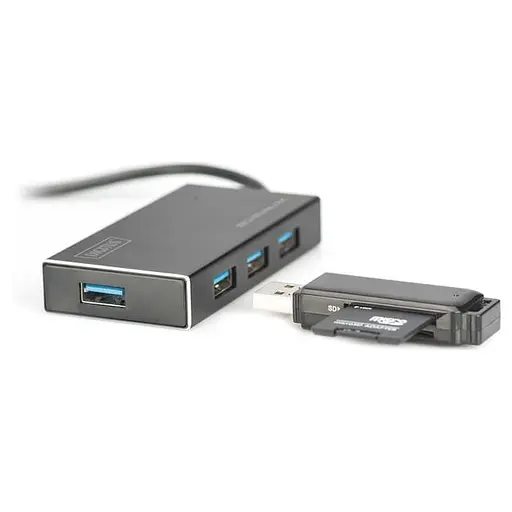 USB-Хаб Digitus USB-A 4хUSB-А, активний (DA-70240-1) - фото 4