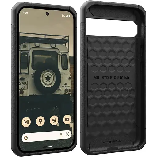 Оригінальний протиударний чохол UAG Scout для Google Pixel 8a (6.1") Black (614450114040) - фото 5