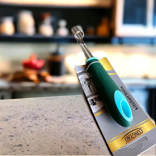 Нож для удаления сердцевин с картофеля и яблок с силиконовой ручкой, Kitchen Master 86504 - фото 9