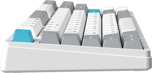 Клавіатура бездротова GamePro Asgard Ragnar Keychron Super Red Switch White (MK285WH) - фото 3