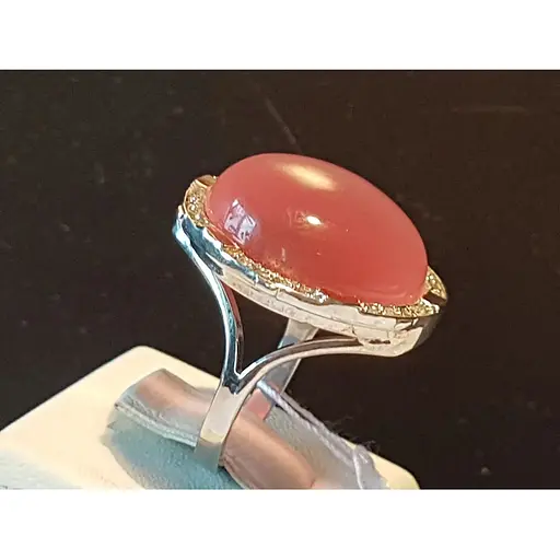 Серебряное кольцо Golden Silver с улекситом и позолотой "Калипсо" 18 - фото 3