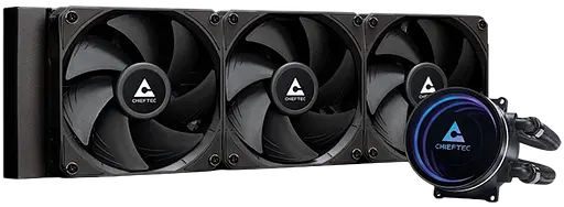 Водяное охлаждение Chieftec Iceberg 360 DARK ARGB Black (CLC-360-BLK)