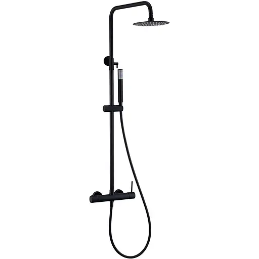 Душова система Imex Monza чорний матовий BDM039/NG, Чорний матовий - фото 1