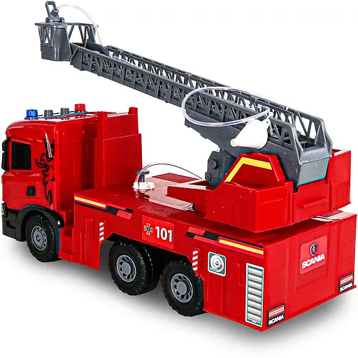 Автомобиль TechnoDrive Super Big Truck Пожарная машина Scania (5005KS) - фото 7