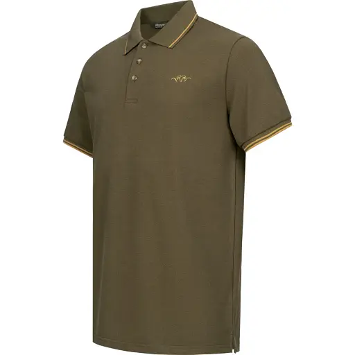 Теніска поло Blaser Active Outfits Polo Shirt 22 L Dark olive - фото 3