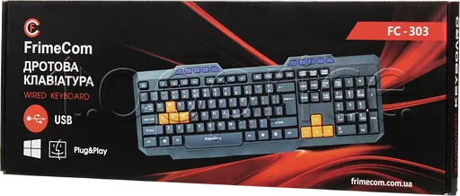 Клавиатура FrimeCom FC-303 Black - фото 3