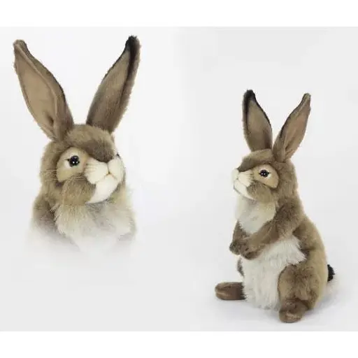 М'яка іграшка Hansa Чорнохвостий кролик Джек 36 см (5636) - фото 2