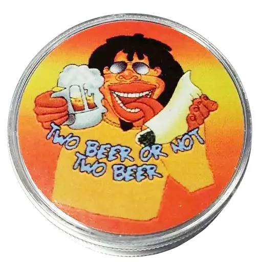 Гриндер для подрібнення тютюну HL-183-1 Two beer (10013)