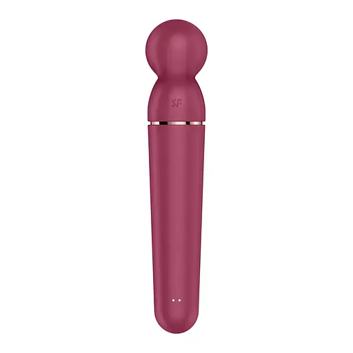 Вибромассажер Satisfyer Planet Wand-er 30.4 см бордовый - фото 2