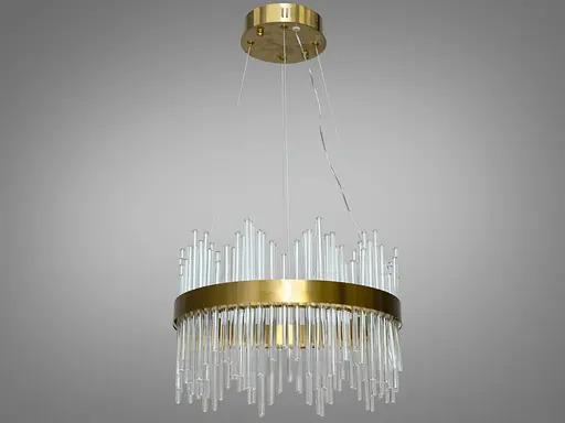 Дизайнерская хрустальная светодиодная люстра, 90 Вт. - фото 3