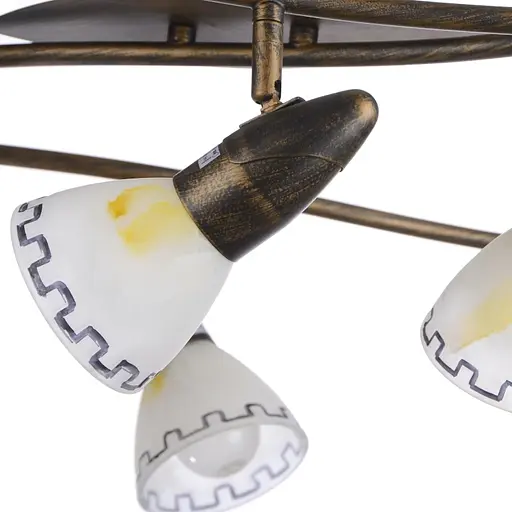 Светильник Brille настенный-потолочный спот поворотный накладной HTL-137C/6 G9 - фото 4