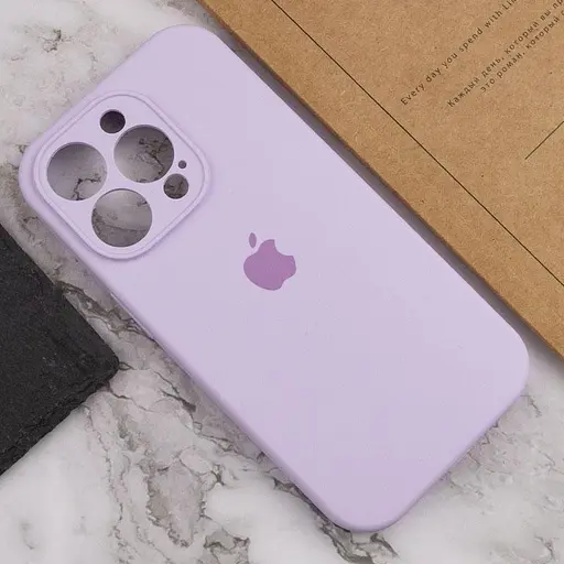 Чехол Epik Silicone Case Full Camera Protective AA для Apple iPhone 13 Pro Max 6.7 Сиреневый/Lilac - фото 5