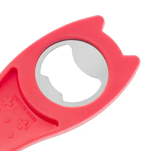 Відкривачка для пляшок у формі дельфіна Рожевий 87980 - фото 3