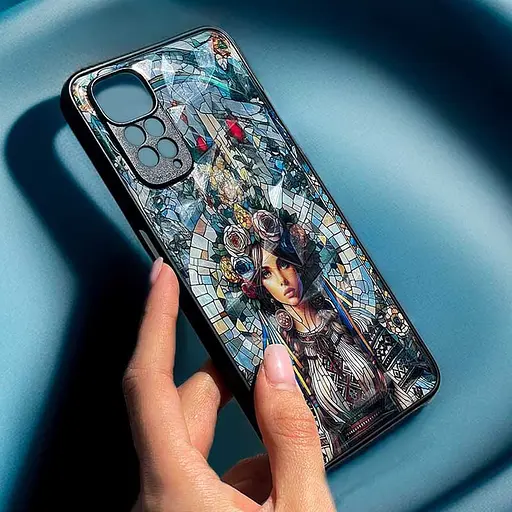 TPU+PC чохол Prisma Ladies для Xiaomi Redmi Note 11 Pro 4G/5G / 12 Pro 4G Mosaic - фото 2