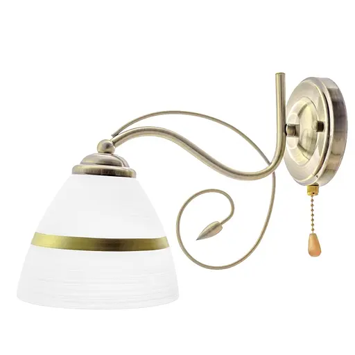 Бра Brille LK-598W/1 спрямованого світла настінне накладне класичне E27 AB