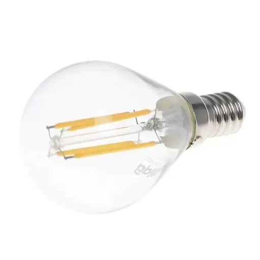Лампа Brille світлодіодна LED 4W E14 COG WW G45, 220 В