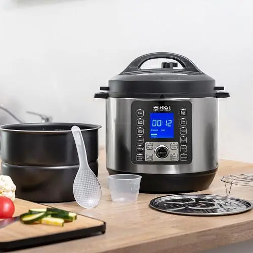 Мультиварка - скороварка First FA-5130-2-SI - фото 9
