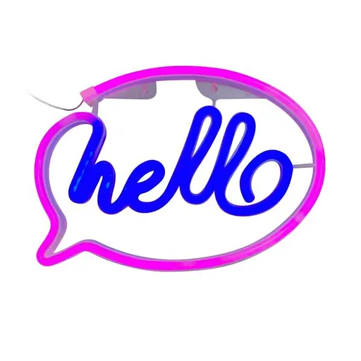 Декоративный LED светильник NEON HELLO LED FM-NL41 Zuma Line - фото 1