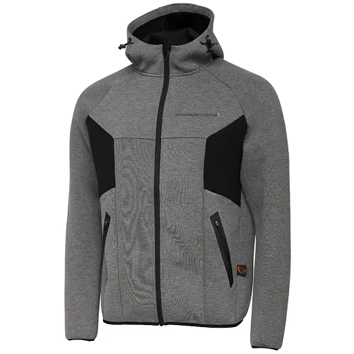 Реглан Savage Gear Tec-Foam Zip Hoodie XXL Dark Grey Melange