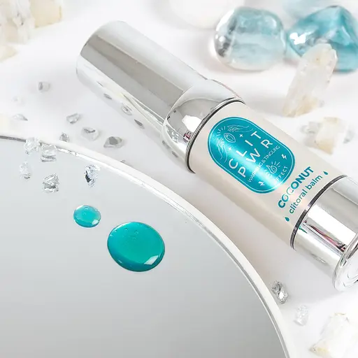 Бальзам для клітора з вібрацією Secret Play Clit Pwr кокос, 15 мл - фото 2