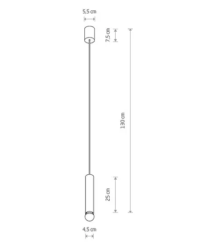 Підвісний світильник Nowodvorski 7851 Baton M - фото 3