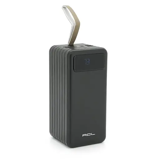 Универсальная зарядная батарея Power Bank ACL PW-94 80000mah + зарядные кабеля (Черный)