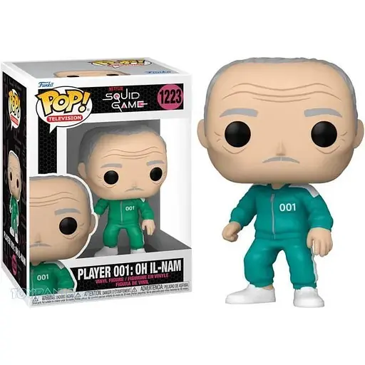 Фигурка Фанко Поп Игра в Кальмара О Иль-нэм Funko Pop Squid Game Oh Il-Nam 10 см TV SG OIN 1223 - фото 1